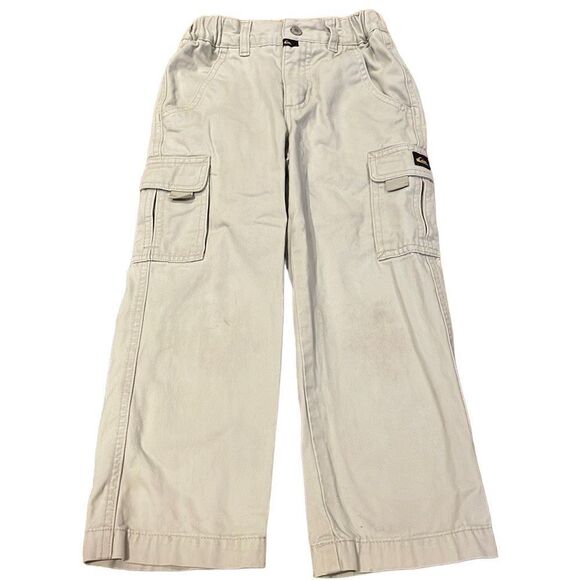 Quiksilver Khaki Cargo Pants - Size 5 - Picture 1 of 8